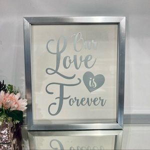❤️‍🔥 (5/20) Art Print/Wall Art - Our Love is Forever - Portrait Size 14.5x12.5